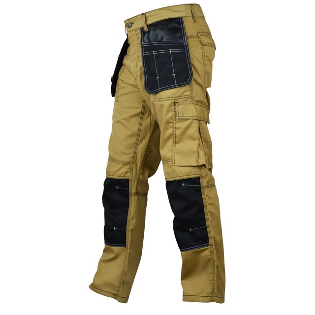 Mens Construction Cordura Knee Reinforcement WorkWear Trousers Utility Work Pant
