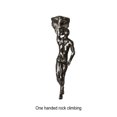 thumbnail image 4 of ZheElen Décoration Murale Homme Grimpant Durable et Longue Durée Grand Application Ajoute du Charme à la Maison Résine Style Unique Travail Artistique Argent Type 5, 4 of 6