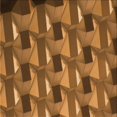 thumbnail image 1 of Ahgly Tapis d'Intérieur Lavable en Machine Carré Marron Selle, 4 Pieds Carré, 1 of 7