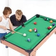 thumbnail image 3 of VONKY Office Hotel Adults Portable Pool Table Set Bedroom Billiard Rod Balls Desk Assorted Kit Education Toy Birthday Gift, 3 of 7