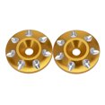 thumbnail image 2 of 2 Pieces RC Car Gasket Sturdy Practical Tail Protection Spacer Useful Creative Tail Gaskets Replacement for 1/10 Off-road Car golden, 2 of 8