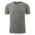 thumbnail image 3 of QIPOPIQ Men's Dri-Power Cotton Blend Short Sleeve Tees, Moisture Wicking Clearance, 3 of 7