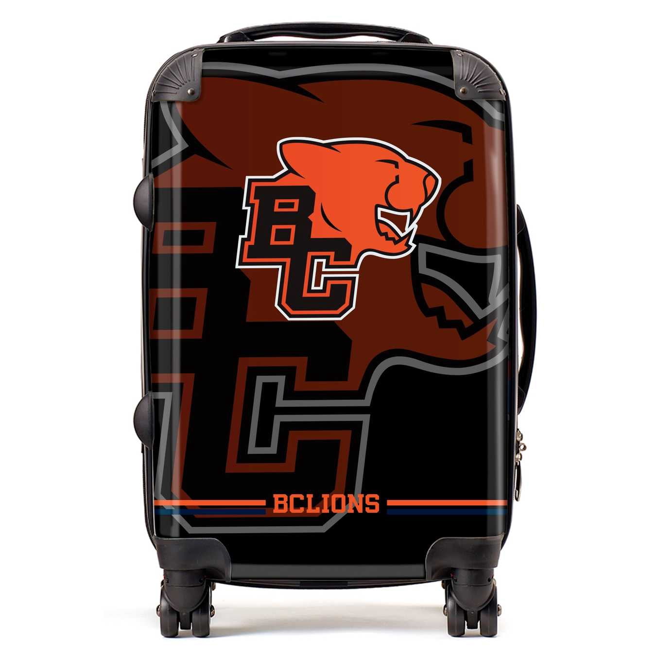 BC Lions Goal Line Luggage, Carry-on Suitcase, 360° Spinner Carry-on, Custom Luggage, Luggage Set, Travel, TSA Lock