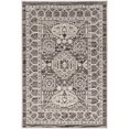 thumbnail image 1 of Linon Vintage Hamadan Power Loomed Microfiber Polyester 8'x10' Rug in Gray, 1 of 6
