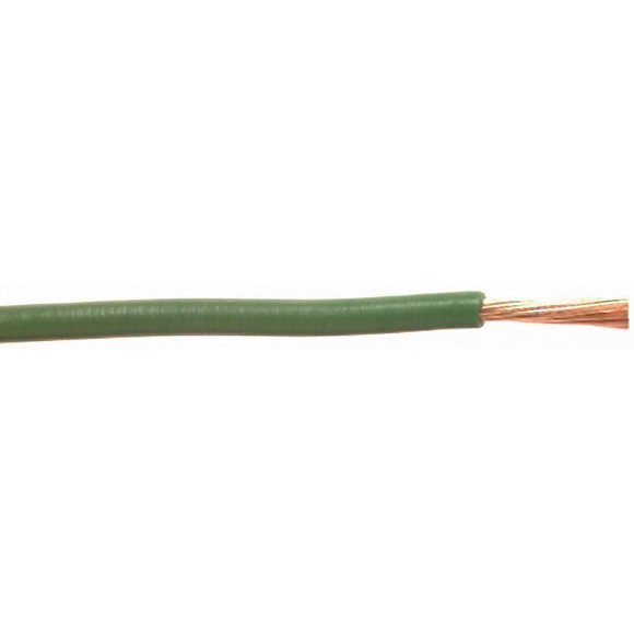 East Penn Primary Wire 02411 Deka; Single Conductor; Multi-Strand; 14 Gauge; Green; 100 Foot Length