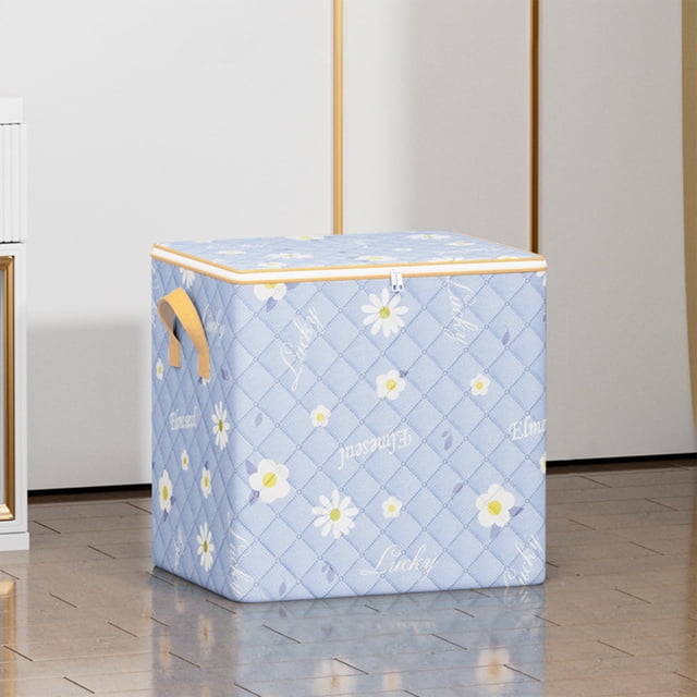 TIMIFISClothes Storage Bag Wardrobe Sorting Storage Box Portable Storage Bag Winter Cup Storage Box Indoor