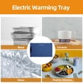 thumbnail image 3 of Warming Mat for Food, Food Warming Mat, Roll Up Food Warmer Electric Warming Tray Foldable Heater Food Pad with 3 Temperature Levels for Parties Gatherings Everyday Use, 3 of 7