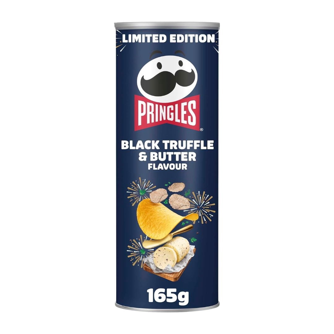 Limited Edition Black Truffle & Butter Pringles (UK) 165g