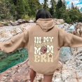 thumbnail image 2 of WEAIXIMIUNG Fall Sweatshirts for Women Plus Size Ladies' Autumn and Winter Fashionable Rugby Print Hooded Sweatshirt, 2 of 5