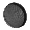 thumbnail image 1 of Aluprey Round Shape Solid Wood Tea Coffee Snack Food Meals Serving Tray Plate Restaurant Trays(27cm), 1 of 7