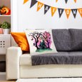 thumbnail image 5 of Diceymbol Halloween Decorations Double-Sided Print Pillow Covers Halloween Decor Patterns Elegant Invisible Zipper Soft Linen Throw Pillow Covers for Outdoor & Indoor Use, 5 of 5