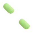 thumbnail image 1 of Ruiboury Roll Pillow For Neck And Back Support Soft And Comfortable All Day Long Natural Polyester Neck Back Support Pillow green 30X16 2Set, 1 of 6