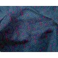thumbnail image 4 of oneOone Silk Tabby Fabric Leaves & Swirl Block Decor Fabric Printed BTY 42 Inch Wide, 4 of 4