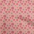 thumbnail image 1 of oneOone Cotton Silk Pink Fabric Floral Retro Craft Projects Decor Fabric Printed By The Yard 42 Inch Wide, 1 of 5