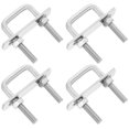 thumbnail image 1 of 4 Pcs Boulons en U Carrés Robustes de Remplacement pour Remorque, 1 of 8