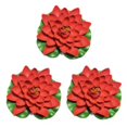 thumbnail image 2 of QualitChoice Artificial Lotus Replacement Simulation Outdoor Garden Park Pond Pool Photography Fake Water Flower Decor Red 3PCS, 2 of 6