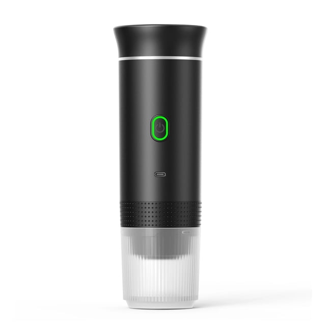 Wireless Electric Portable Espresso Coffee Machine for Car & Home Camping Coffee Maker 3-in-1 Capsule Powder Travel Coffee Maker , Removable Reservoir
