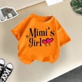 thumbnail image 5 of PMVFHDE Hauts Décontractés pour Fille Robe T-Shirt pour Filles T-Shirts Chemises pour Fille Grande Taille T-Shirts Mignons pour Fille T-Shirt Graphique Mignon pour Fille Col Rond Manches Courtes T-Shirt d'Été Décontracté Orange, 11-12 Ans, 5 of 5