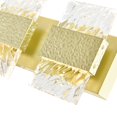 thumbnail image 3 of CWI Lighting Carolina Collection LED Wall Sconce Gold Leaf Finish, 3 of 7