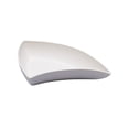 thumbnail image 2 of Tyidzon Bent Shape Plates Impregnable Dinner Plates Dishwasher Microwave Safe Plastic Plates Reusable Lightweight Plates For Kitchen Or Camping 7.1x7.5 Inches, 2 of 6