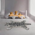 thumbnail image 3 of Fareti Leopard Sherpa Fleece Carpet Non-Slip Animal Printed Area Rug Throw Rugs Floor Carpet for Door Mat Bedrooms Room Decor, 3 of 4
