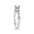 thumbnail image 2 of 1/3ct Diamond Engagement Semi Mount Ring Setting 14K, 2 of 4