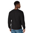 thumbnail image 2 of Hanes Chandail Molletonné à Col Rond EcoSmart pour Hommes, 5TG, Noir, 2 of 7