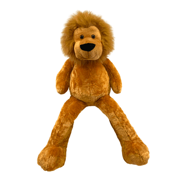 Bright Time Toys - George The Lion Jumbo Plush Standing 52" from Head to Feet