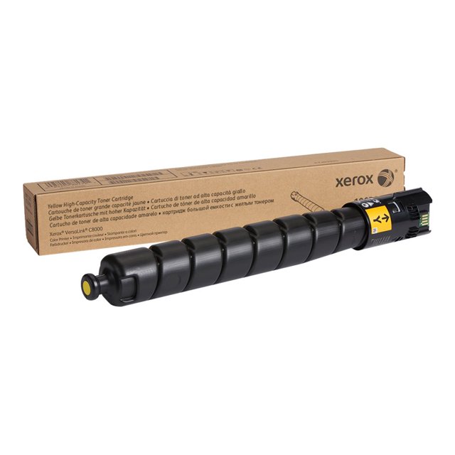 Xerox - High Capacity - yellow - original - toner cartridge - for VersaLink C8000/DT, C8000/DTM, C8000W/DT, C8000WV/DT