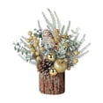 thumbnail image 1 of Birdeem Christmas Tree Artificial Christmas Tree with Christmas Decorations Pines Cones Berries Tabletop Christmas Tree for Home Room Party Winter Indoor Outdoor, 1 of 6