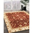 thumbnail image 2 of Ahgly Company Indoor Rectangle Abstract Red Oriental Area Rugs, 5' x 7', 2 of 6