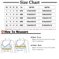 thumbnail image 2 of Bigersell Womens Sports Bra Front Snap Closure V-Neck Wire-Free Bra Support Women Womens Bra Bralette Bra Style R-17 Basic Bra Strap Nylon Full-Coverage Bra Feature Everyday Bras Underwear Red M, 2 of 2