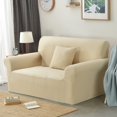 thumbnail image 2 of 2024 Jacquard Stretch Sofa Slipcover Textured Non Slip Couch Cover  Loveseat  Dark Gray, 2 of 6