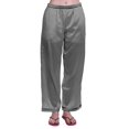 thumbnail image 4 of Moomaya Pj Lounge Set Women Long Sleeve Notch Collar Shirt Pajama Set Sleepwear, 4 of 6