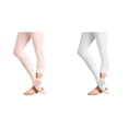 thumbnail image 1 of 2 Pack(Pink 1PCS & White 1PCS) Multipack Sweatpants Size 12 Ballet Tights for Long Pants for Dance Tights Convertible Tight Fall Clothes Soft, 1 of 6