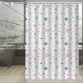 thumbnail image 1 of Up to 65% Off SMihono Shower Curtain Bathroom Curtain Partition Curtain Waterproof Shower Curtain Shower Curtain Waterproof Mildew-proof Wet And Dry Separation, 1 of 1