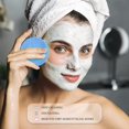 thumbnail image 3 of 24 Pieces Compressed Facial Sponge Face Cleansing Sponge Makeup Removal Sponge Pad Exfoliating Wash Round Face Sponge (Blue), 3 of 5