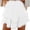white, variant on Flowy Short Skirt for Women Casual Boho Ruffle Tiered Skorts High Waist Mini Skirts Cute Ruffle Mini Skirt Swim Skirts white S