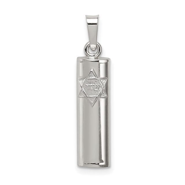 Pendentif en Forme de Meuzah en Argent Sterling 925