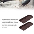 thumbnail image 4 of Gutter Downspout Extensions, Weather Proof PP Rain Gutter Downspout Splash Block Diverter Down Spout Drain Extension Prevention Device for Outdoor Cement Floor Lawn Ground, 4 of 7