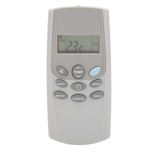 AC Remote Control, Air Conditioner Remote Control Powerful Signal Sensitive Buttons Professional Easy To Grip ABS Comfortable Hand Feel For CR 002