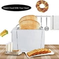thumbnail image 5 of 2-Slice Portable Home Toaster 800W with 7 Temperature Settings, Removable Crumb Tray, 5 of 5
