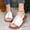 White, variant on Gspmoly Womens Slides, Women'S Casual Summer Open Toe Beach Slippers - Comfortable Non-Slip Solid Color Sandals for Indoor & Outdoor Wear, Sizes 36-42 Eu/Us/Uk Womens Slippers Clearance Sale White 38