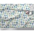 thumbnail image 3 of Soimoi Velvet Fabric Flower Artistic Decor Fabric Printed Yard 58 Inch Wide, 3 of 3