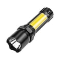 thumbnail image 2 of EGNMCR Lampe de Poche Portable Camping & Randonnée Extérieure LED Multifonction COB Lumière Latérale Lampe de Poche Portative, 2 of 7
