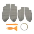 thumbnail image 2 of Door Panel Armrest Trim, 4Pcs/Set Door Handle Armrest Cover Front Rear Side Waterproof Wear Resistance  Replacement for CRV 2007-2011 for Car Grey, 2 of 8