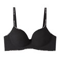thumbnail image 2 of Hemlock No Underwire Plus Size Bras, No Underwire Plus Size Bra, Comfortable, Supportive, Bralette, Strong Support, Black Comfortable Supportive Bralettes, Black L, Size S-XL, 2 of 7