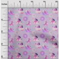 thumbnail image 2 of oneOone Viscose Chiffon Light Pink Fabric Kawai Craft Projects Decor Fabric Printed By The Yard 42 Inch Wide, 2 of 5