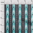 thumbnail image 1 of oneOone Viscose Chiffon Fabric Stripe & Geometric Ikat Print Sewing Fabric BTY 42 Inch Wide, 1 of 4