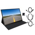 thumbnail image 2 of Moniteur Portable 16 Pouces - IPS FHD HDR 2,5K, Rafraîchissement 60Hz, Écran Mobile Externe Mini HD Type C pour Ordinateur Portable Tablette avec Étui de Protection, 2 of 7
